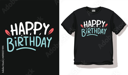 princess happy birthday t shirt design