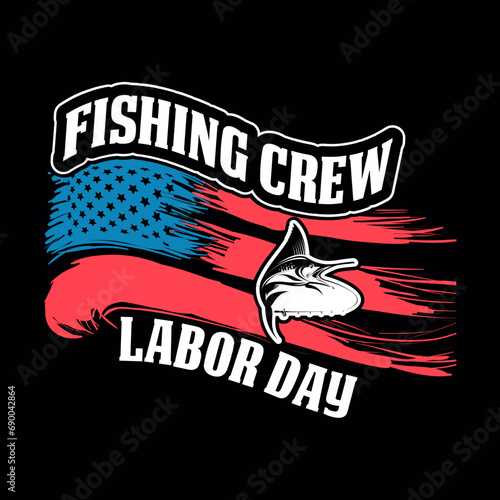 fishing crew labor day svg