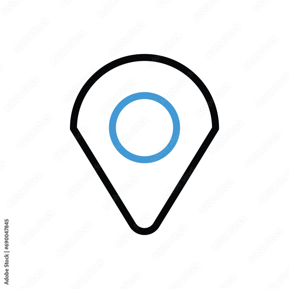Youare Here Icon vector stock illustration Youare Here Icon vector stock illustration