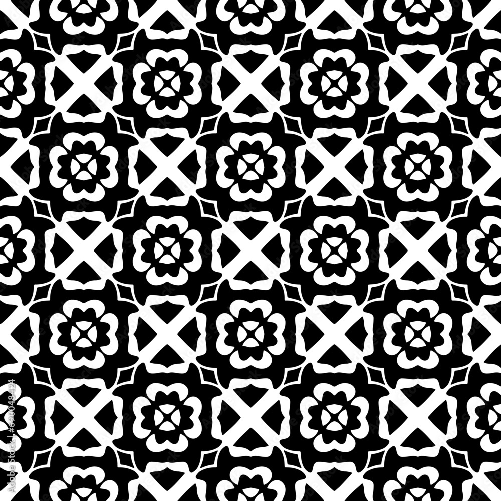 Wallpaper with Seamless repeating pattern. Black and white pattern . Abstract background. Monochrome texture for web page, textures, card, poster, fabric, textile. Wallpaper with Seamless repeating pattern. Black and white pattern . Abstract background. Monochrome texture for web page, textures, card, poster, fabric, textile.