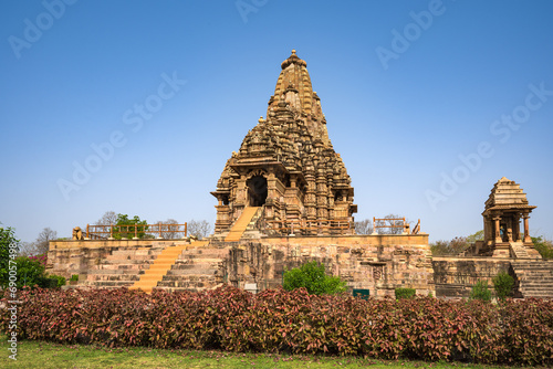 The Khajuraho Group of Monuments are a group of Hindu and Jain temples in Chhatarpur district  Madhya Pradesh  India. its an a UNESCO World Heritage Site.