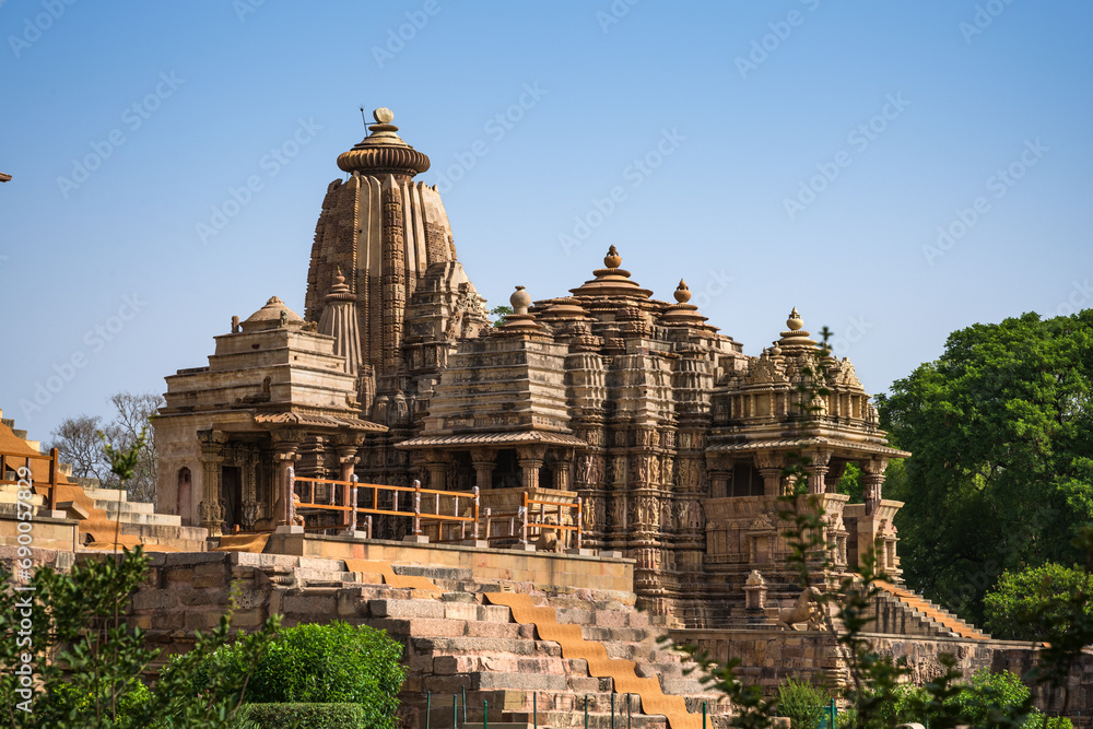 The Khajuraho Group of Monuments are a group of Hindu and Jain temples in Chhatarpur district, Madhya Pradesh, India. its an a UNESCO World Heritage Site.