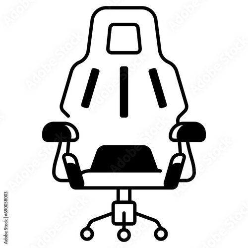 Gaming Chair Icon