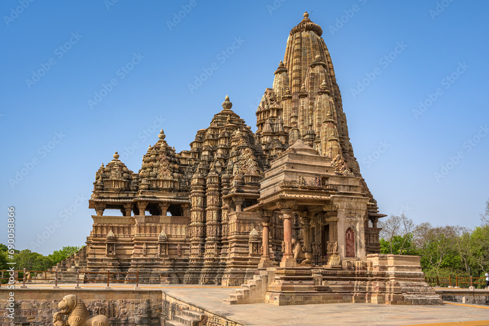 The Khajuraho Group of Monuments are a group of Hindu and Jain temples in Chhatarpur district, Madhya Pradesh, India. its an a UNESCO World Heritage Site.