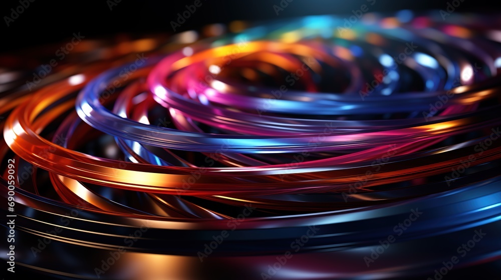 Abstract background of neon light trails. 3d technology background. Wallpaper design. Neon lights. Abstract background of neon light trails. 3d technology background. Wallpaper design. Neon lights.