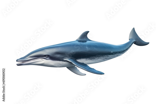 Sei Whale Chronicles: Tales from the Deep Ocean Odyssey isolated on transparent background