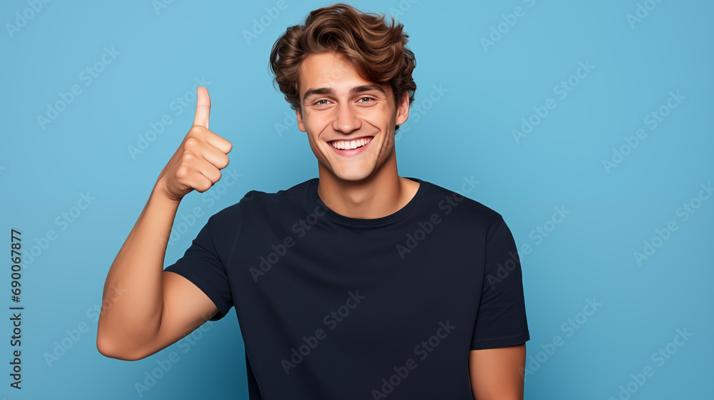 man showing ok sign man showing ok sign