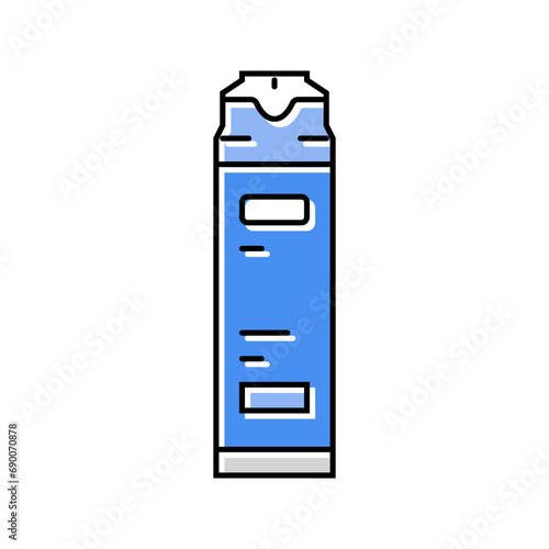 shaving cream hygiene color icon vector. shaving cream hygiene sign. isolated symbol illustration
