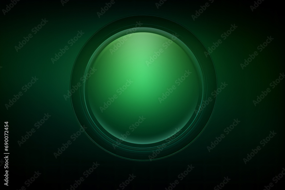 Green abstract circle, background or pattern, creative design template
