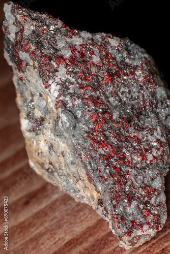 Quadro em tela close up of cinnabar