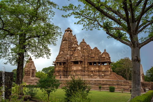 he Khajuraho Group of Monuments are a group of Hindu and Jain temples in Chhatarpur district  Madhya Pradesh  India. its an a UNESCO World Heritage Site.