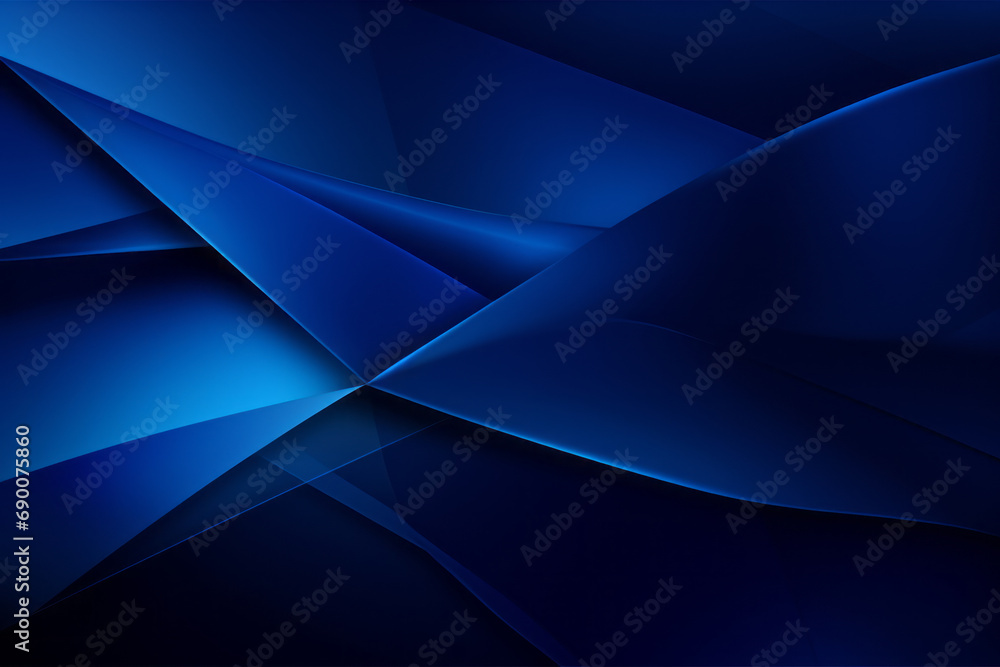 Obraz premium Dark blue lines abstract background or pattern, creative design template