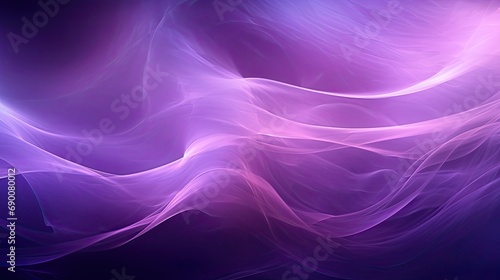 Image of purple wave pulsating on a dark background