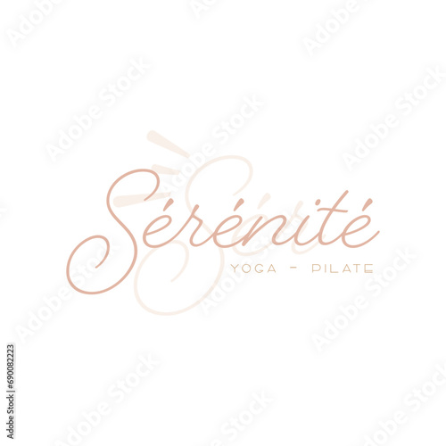 Logo pilate yoga douceur