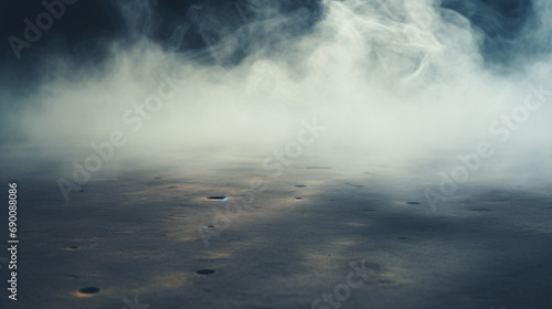 Smoke On Cement Floor