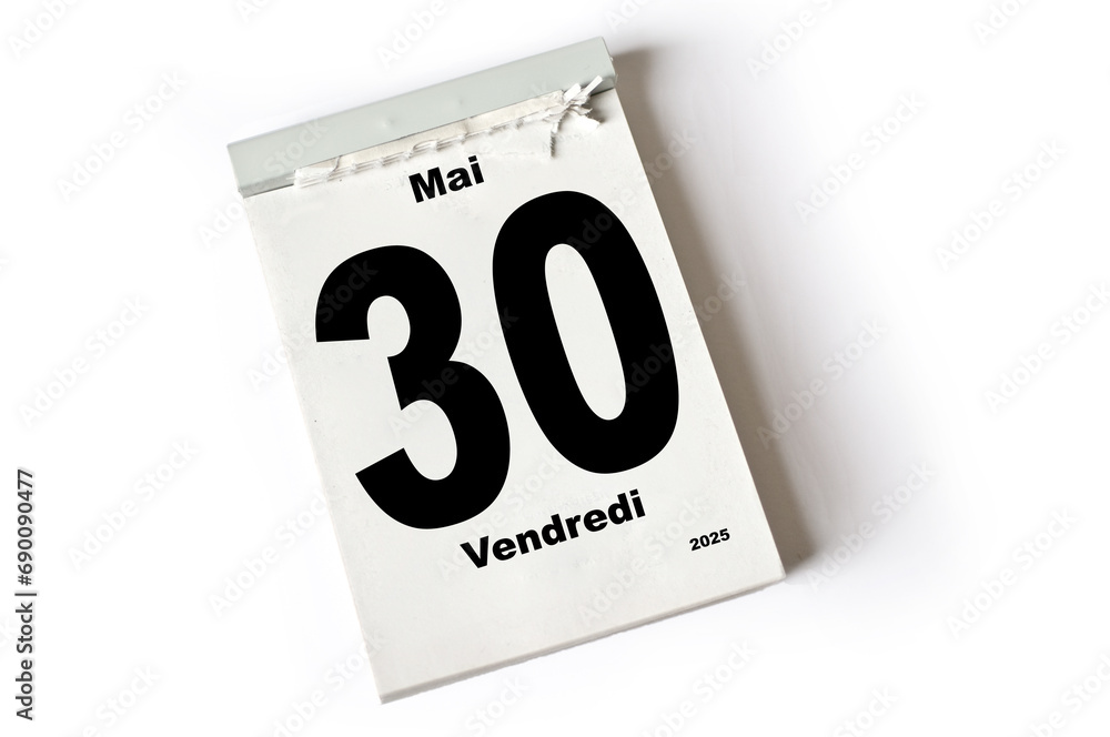 Obraz premium 30. Mai 2025