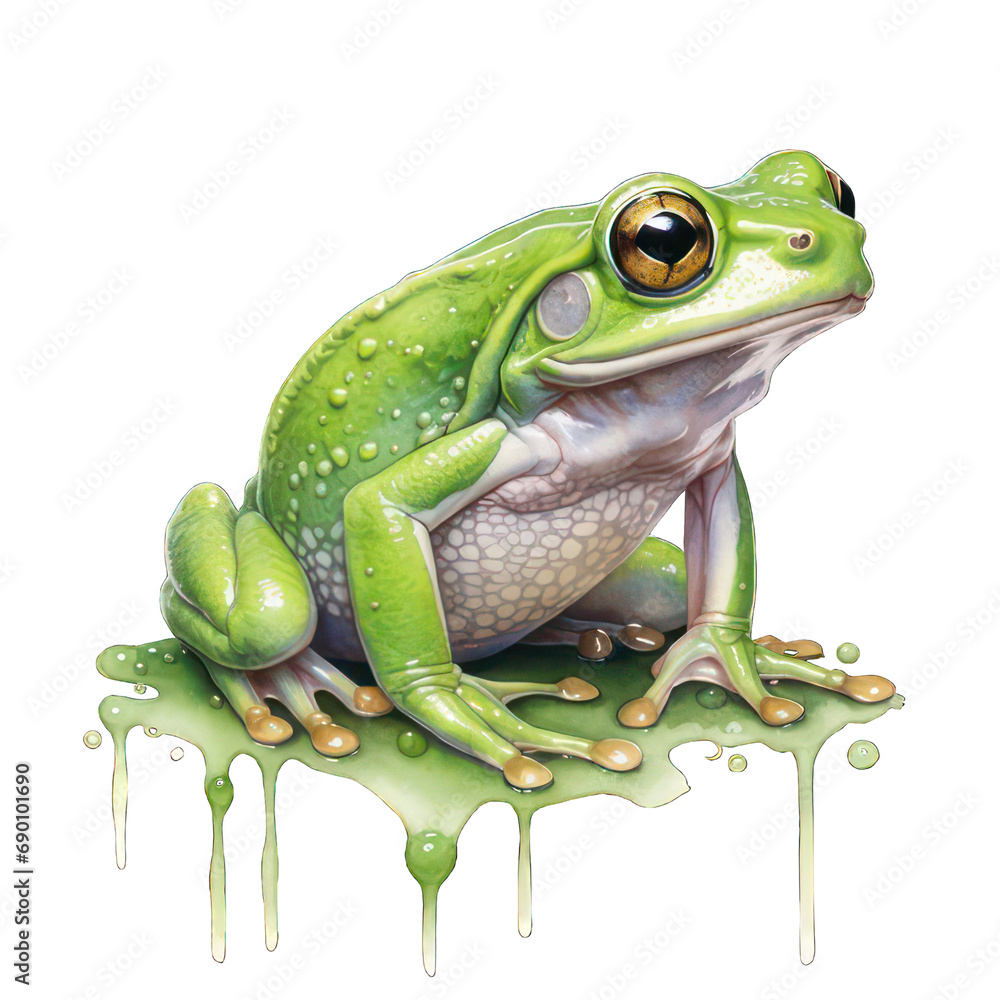 Obraz premium Green frog