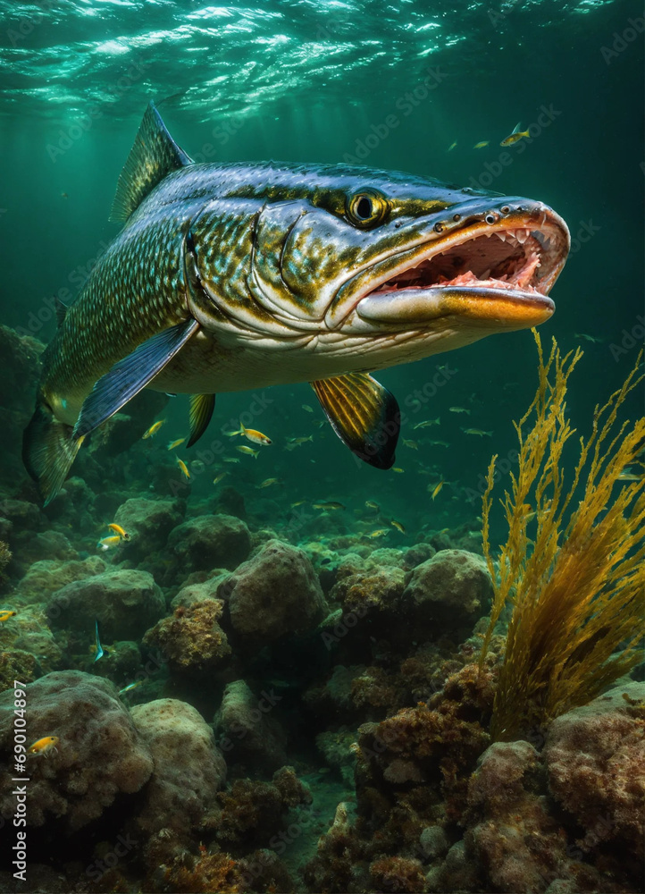 Fototapeta premium fish in the water