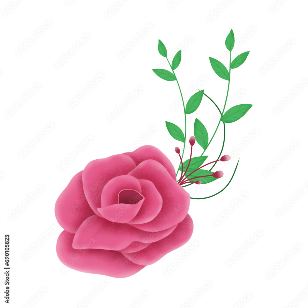Fototapeta premium pink rose