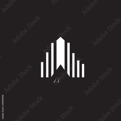 Residential Radiance  Emblematic Estate Icon Architectural Affinity  Real Estate Vector