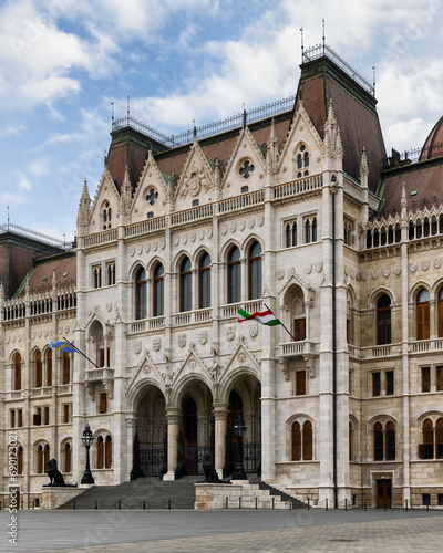 Hungarian Parliament Building in Budapest