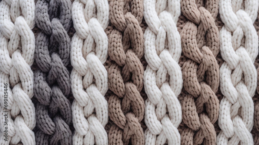 A highresolution image showcasing a beautifully knitted background with a pattern in soothing neutral tones, exemplifying aesthetic minimalism and the charm of simple handcrafted textures. A highresolution image showcasing a beautifully knitted background with a pattern in soothing neutral tones, exemplifying aesthetic minimalism and the charm of simple handcrafted textures.