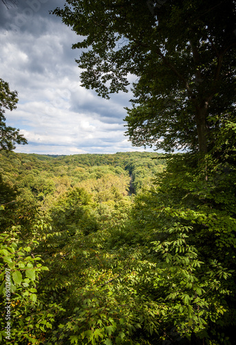 Overlook at Cuyahoga Valley National Park in Ohio