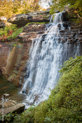 Buttermilk Falls at Cuyahoga Valley National Park in Ohio