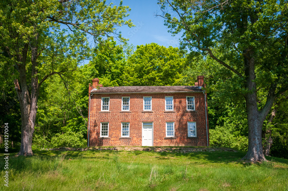 The Frazee House at Cuyahoga Valley National Park in Ohio The Frazee House at Cuyahoga Valley National Park in Ohio