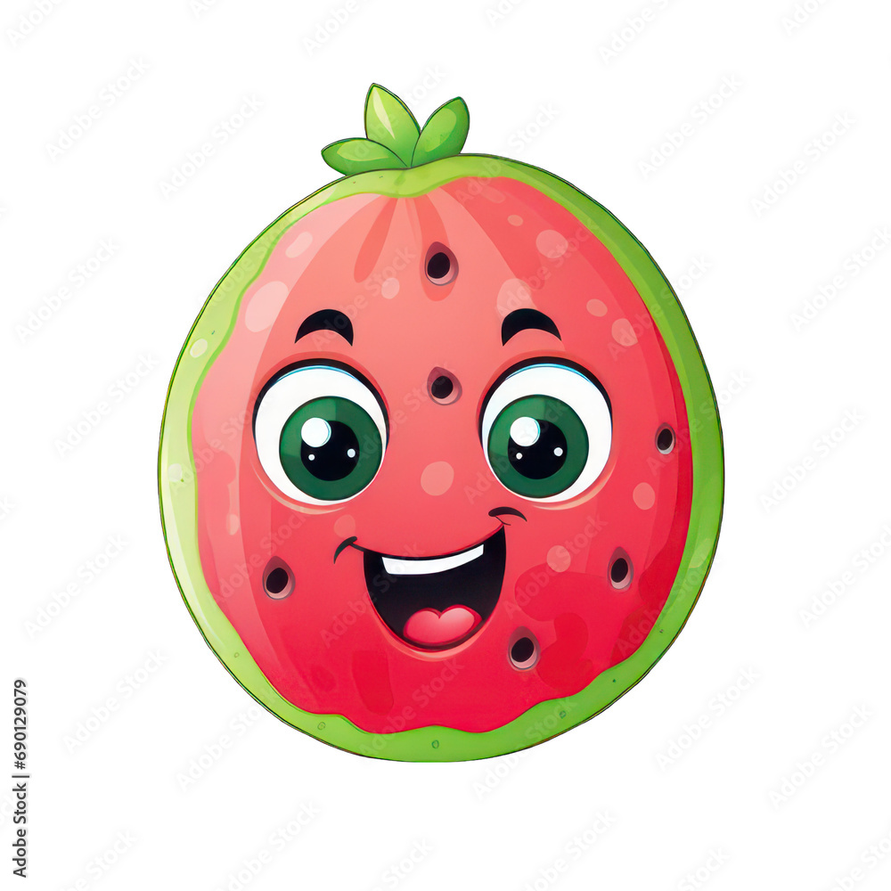 Obraz premium watermelon drawing