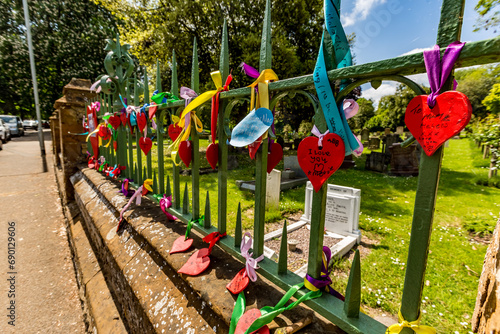 External view at St Peter & St Paul's Abington Church in Northampton, England, UK