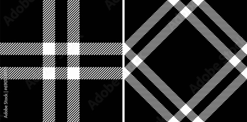 Seamless tartan fabric of textile vector check with a background pattern plaid texture.