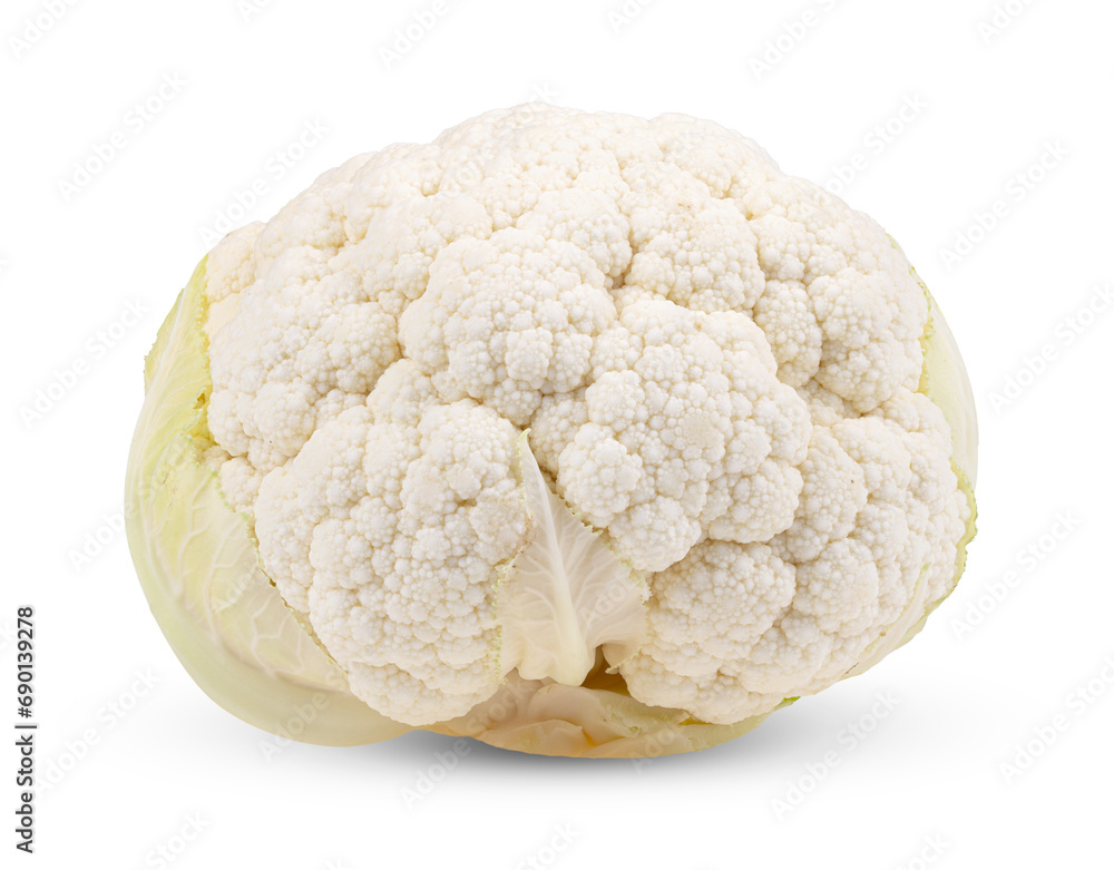 Cauliflower isolated on transparent png Cauliflower isolated on transparent png