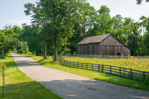 Canvas Print Hale Farm Village, Cuyahoga Valley National Park in Ohio
