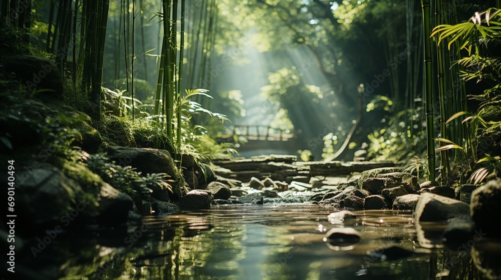 A dense eucalyptus forest with sunlight streaming through the aromatic leaves, creating a unique and refreshing woodland atmosphere A dense eucalyptus forest with sunlight streaming through the aromatic leaves, creating a unique and refreshing woodland atmosphere