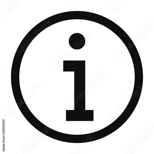info exclamation mark icon