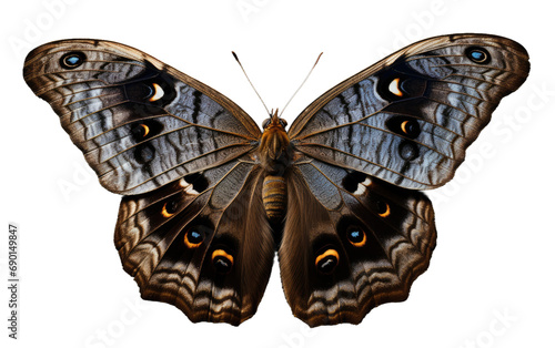 Butterfly Grace On Transparent Background