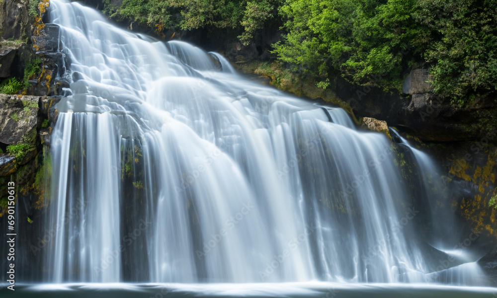 Obraz premium Waterfall in Motion