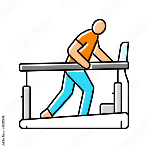 neurological rehabilitation color icon vector. neurological rehabilitation sign. isolated symbol illustration