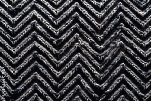 Herringbone cloth pattern, closeup