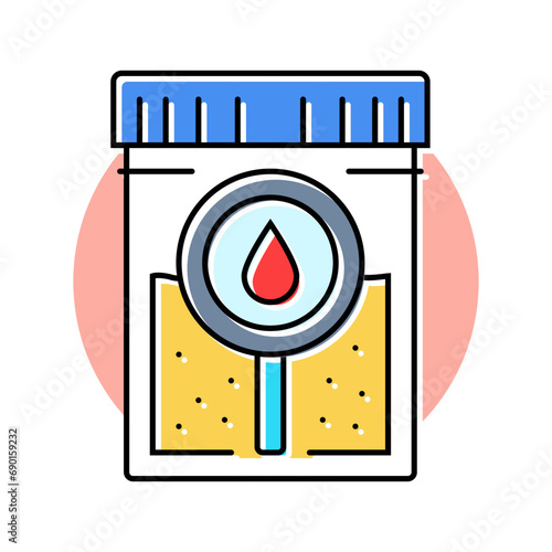 rapid heartbeat palpitations disease symptom color icon vector. rapid heartbeat palpitations disease symptom sign. isolated symbol illustration