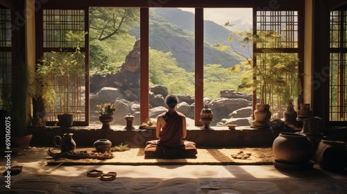 Serene Mountain Monastery Meditation Retreat