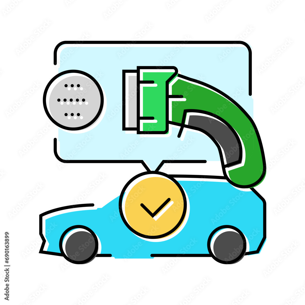 plug compatibility electric color icon vector. plug compatibility electric sign. isolated symbol illustration