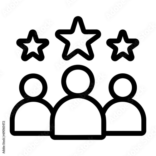 consumer line icon