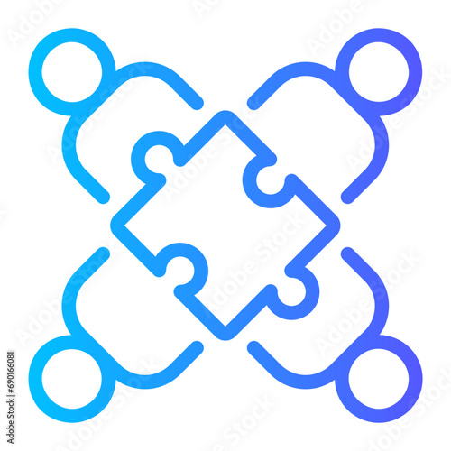 union gradient icon