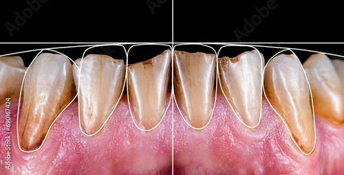 teeth digital modeling before starting dental treatment
