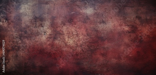 Moody maroon grunge texture with subtle vintage elements. Grunge Background.