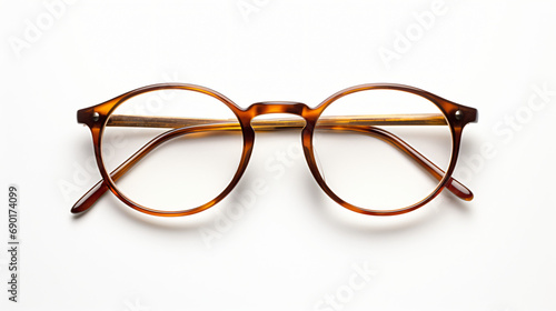 Eyeglasses isolated on white background