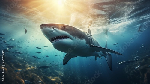 Shark in the sea photography © Ammar