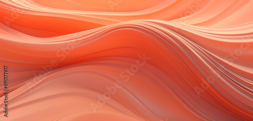 Dynamic peach-colored lines intertwine, forming a visually striking abstract fantasy background for a Product Display Scene.